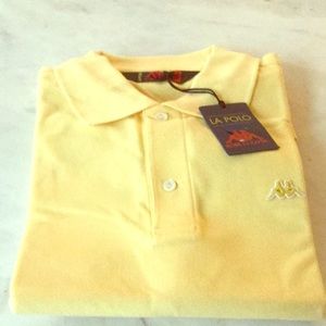 KAPPA NWT Men’s XL SS Polo Yellow